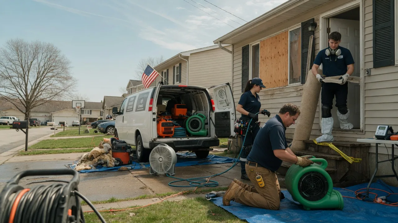 Water Damage Restoration in Greenville, MI near me